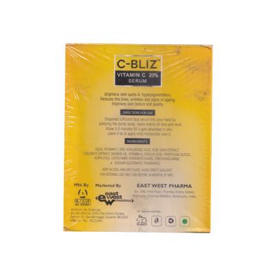 C BLIZ VITAMIN C 20% Serum 20ml - Dry Skin-Emo