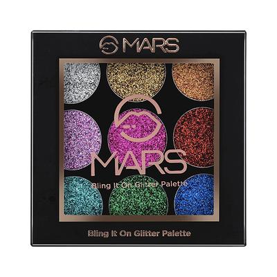 MARS Bling It On Glitter Palette - 01 7.65 gm - Eye Shadow Palettes