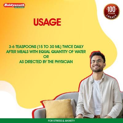 Baidyanath Ashwagandharishta Tonic 450 ml - Ashwagandha