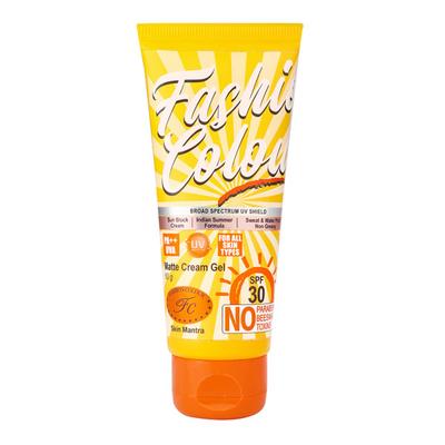 Fashion Colour Sun Block Cream Spf 30 60 gm - Face Sunscreen