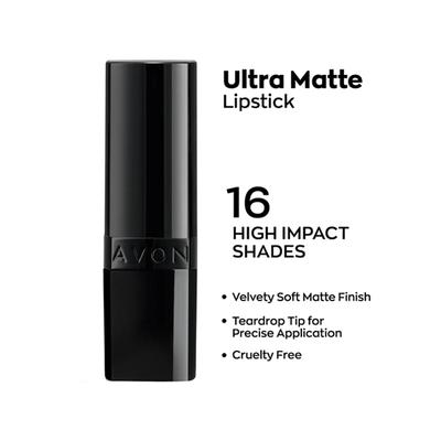 Avon Ultra Perfectly Matte Lipstick - Chocolate Crush 4 gm - Lipsticks