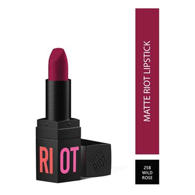 Chambor Matte Riot 258 - Wild Rose 4.5 gm - Lipsticks