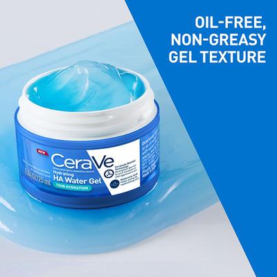 CeraVe HA Water Gel Face Moisturizer with Hyaluronic Acid & Ceramides for Plumpy Hydration 25 ml - Face Creams