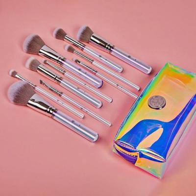 bh cosmetics Hello Holo 10 Piece Brush Set 1's - Lens Solution & Accessories