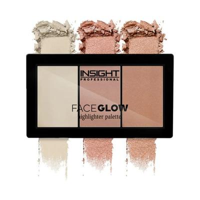 INSIGHT PROFESSIONAL FACE GLOW HIGHLIGHTER PALETTE 15 gm - Highlighters & Illuminators