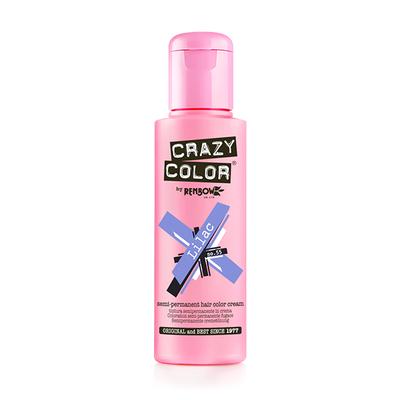 Crazy Color Semi-Permanent Hair Color Cream - Lilac 100 ml - Crème