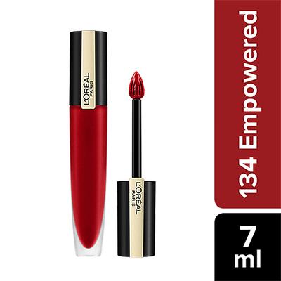 L'Oreal Paris Rouge Signature Matte Liquid Lipstick,134 Empowered 7 Gm - Lipsticks