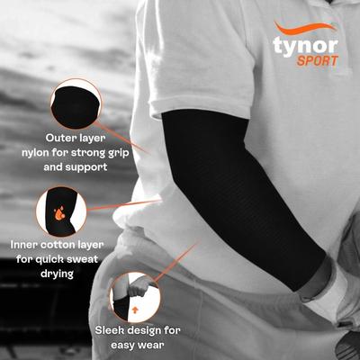 Tynor Arm Sleeve - Skin 1's - Abdomen/Neck/Arm/Elbow Supports