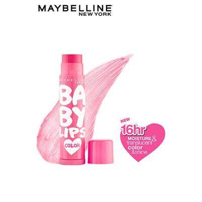 Maybelline New York Baby Lips Lip Balm, Pink Lolita 4 gm - Lip Balms