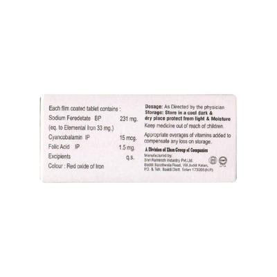 Goldiron Tablet 10'S - Iron Supplement/Anaemia-Vma