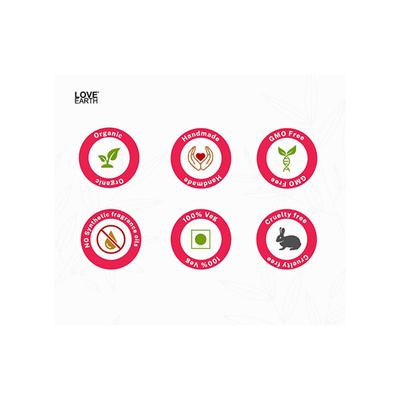 Love Earth No Foam Face Wash for Normal to Sensitive Skin Soap Free, Non-Irritating 100 ml - Face Wash & Cleansers