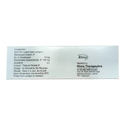 MONTEGRA FX Tablet 10's - Allergies-Ant