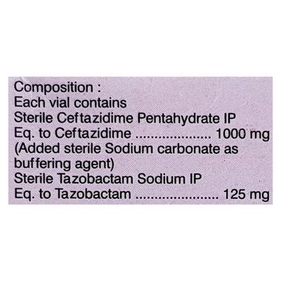 Combitaz 1gm Injection 1's - Bacterial Infections-Cep