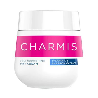 Charmis Daily Nourishing Soft Cream with Vitamin C Saffron Extracts And Spf 30 200 ml - Face Moisturizers