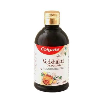 Colgate-Palmolive, Colgate Vedshakti Sesame Oil, Lemon & Eucalyptus Oil Pulling 200 ml - Mouthwash