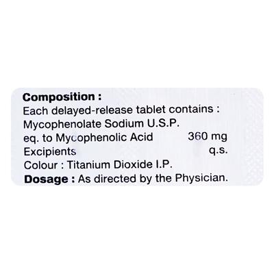 MYPHEN S 360 Tablet 10's - Auto Immune Disease-Imm