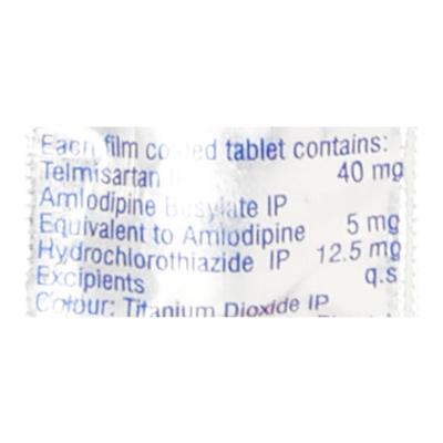 Teleact Trio Tablet 10'S - Hypertension-Ang