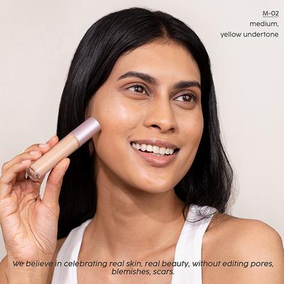 House Of Makeup Zoom In Crease-Free, Creamy Concealer - Medium Skin Tone (M02) 6 ml - Concealer