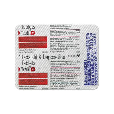 TAZZLE D Tablet 4's - Bladder And Prostate Disorders-Dru