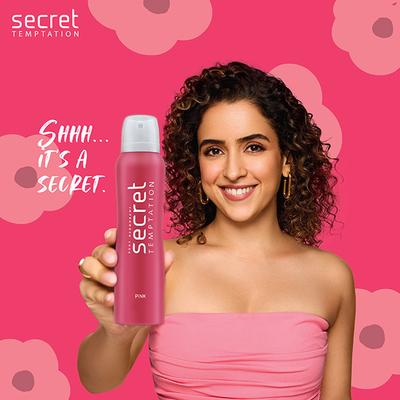 Secret Temptation Pink Deodorant 150ml - Women Deodorants/Roll-Ons