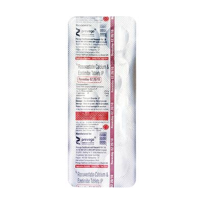 ROVASDAY EZ 20 Tablet 10's - High Cholesterol-Dys