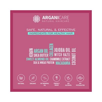 Arganicare Nourishing Organic Argan Oil and Keratin Hair Masque 500 ml - Hair Masks & Packs