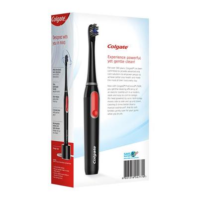 Colgate ProClinical 250R Rechargeable Electric Toothbrush with 1 Brush Head - Charcoal - Toothbrushes