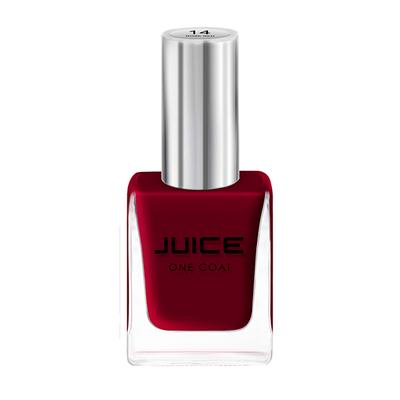 JUICE One Coat Long Lasting Quick Dry Chip Resistent Nail Polish ROSE RED 14 11 ml - Nail Polish