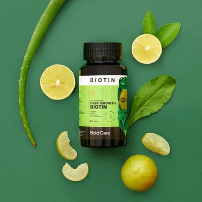 Bold Care Hair Regrowth Combo Pack (Minoxidil Hair Growth Oil 60 ml + Biotin Hair Growth Tablet 60's) - Hair Treatment