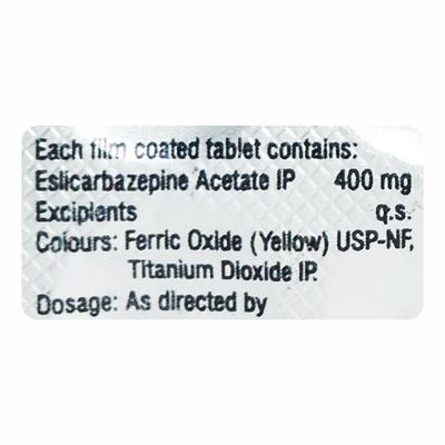 Zefretol 400mg Tablet 10'S - Epilepsy/Convulsion-Ant