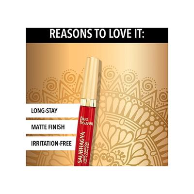 Blue Heaven Saubhagya Liquid Sindoor- Maroon - Sindoor