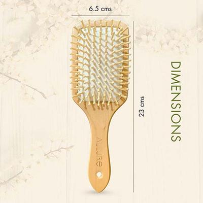 Allure Personalised Paddle Hair Brush Team Groom Print 1's - Hair Brushes