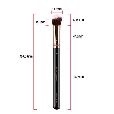 Miss Claire M9 - Angled Concealer Brush (Rose Gold) 1's - Eye Brush