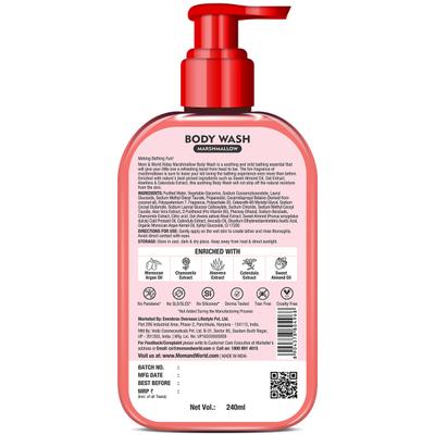 Mom & World Kidsy Body Wash - Marshmallow 240 ml - Baby Body Wash