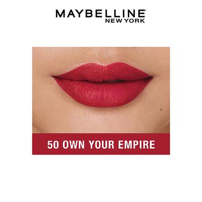 Maybelline New York Super Stay Ink Crayon Lip Color, 50 Own Your Empire 1.2gm - Lipsticks