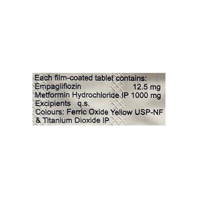 EMNORM M 12.5/1000 Tablet 10's - Diabetes-Ant
