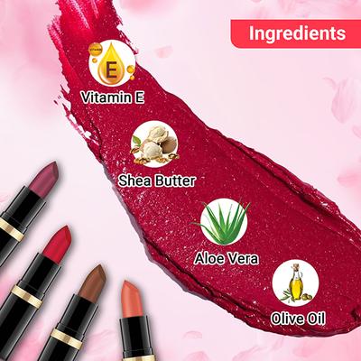 Iba Pure Lips Moisture Rich Lipstick A25 Fuchsia Fusion 4 gm - Lipsticks
