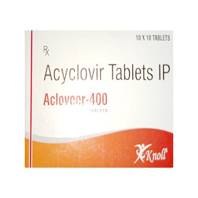 Acloveer 400mg Tablet 10'S - Viral infections-Ant