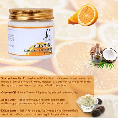 Callesta Vitamin C Rich Orange Body Butter 150 gm - Body Butter