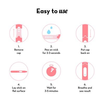 Plush Preg Oh Midstream Pregnancy Test Kit 1's - Intimate Care