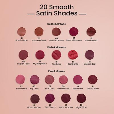 Swiss Beauty Satin Comfort Lipstick-Salmon Pink 3 gm - Lipsticks