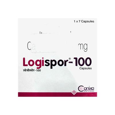 Logispor 100mg Capsule 7'S - Fungal Infections-Anf