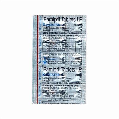 Ramistar 10mg Tablet 15'S - Hypertension-ACE