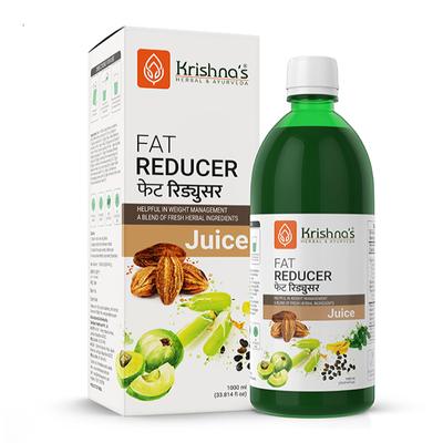Krishna's Herbal & Ayurveda Fat Reducer Juice 1000 ml - Ayurvedic Juices