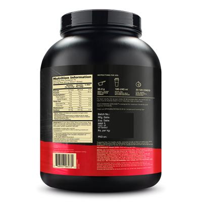 Optimum Nutrition (ON) 100% Whey Gold Standard Powder - Double Rich Chocolate 5 lb - Whey Proteins