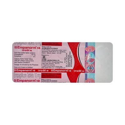 EMPANORM 10 Tablet 10's - Diabetes-Ant