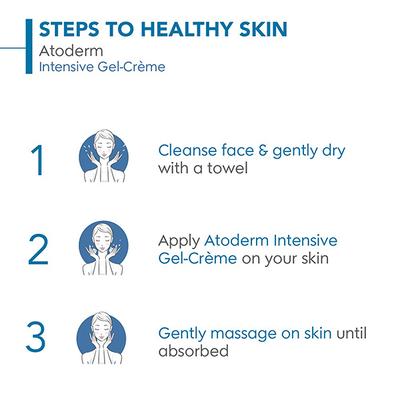 Bioderma Atoderm Intensive Gel Creme for Anti-itching lipid-replenishing treatment 200 ml - Lotions & Creams