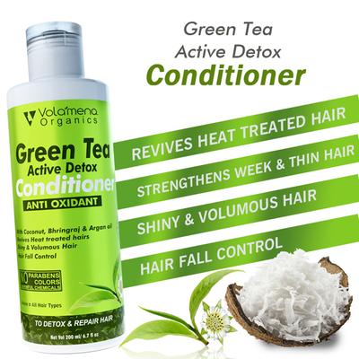 Volamena Active Detox Hair Conditioner - Green Tea 200 ml - Conditioners
