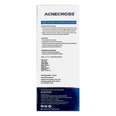 ACNECROSS ACNE FOAMING Face Wash 100ml - Cleanser-Oth