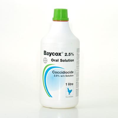 Baycox Oral Susp 2.5% 1 Ltr - Pet Healthcare
